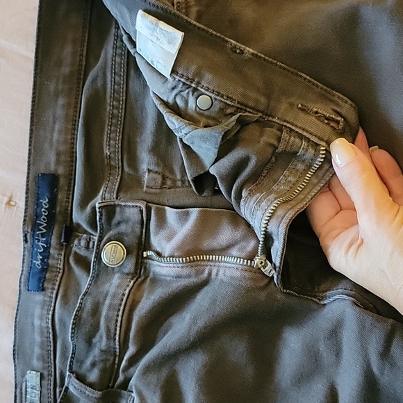 DRIFTWOOD OLIVE GREEN JEANS - Picture 5 of 9